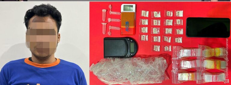 Polres Kediri Berhasil Amankan Tersangka Pengedar Sabu Asal Kandangan