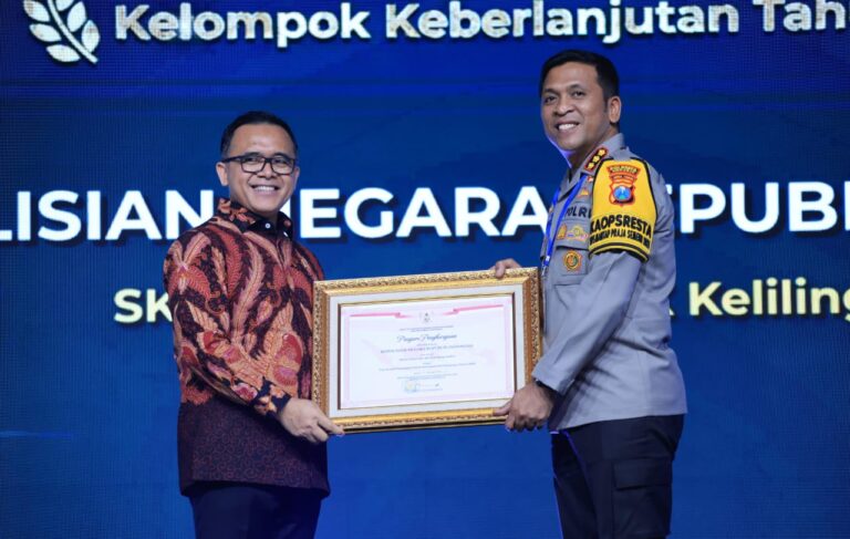Polresta Sidoarjo Raih Top Inovasi Pelayanan Publik Kelompok Keberlanjutan Tahun 2024