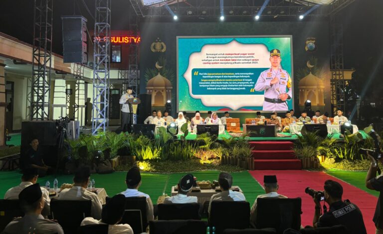 Cooling System, Polres Kediri Kota Gelar Doa Bersama Wujudkan Pilkada Aman dan Damai