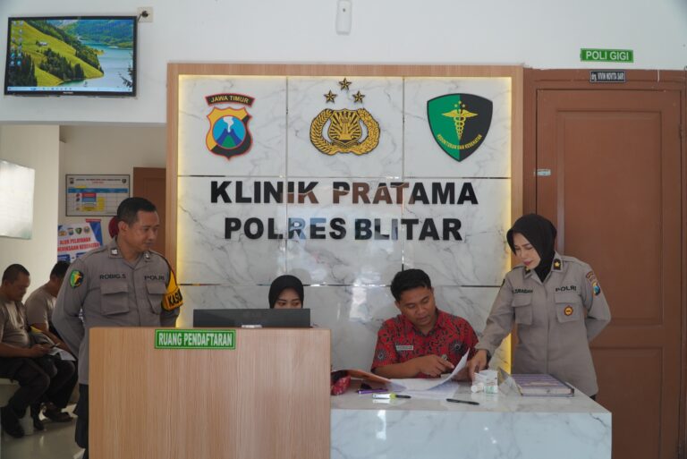 Polres Blitar Gelar Rikkes untuk Kesiapan Pengamanan TPS Pilkada 2024