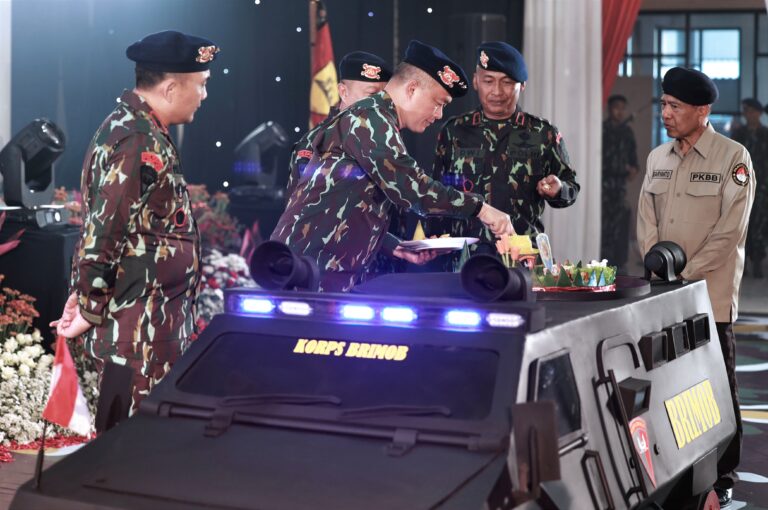 Gelar Tasyukuran HUT ke-79 Korps Brimob Polri, Kapolda Jatim Tekankan Lima Hal Untuk Wujudkan Asta Cita