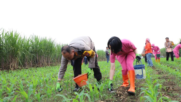 Polresta Malang Kota Gelorakan Swasembada Pangan Sukseskan Asta Cita