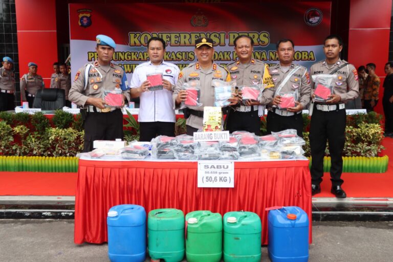 Polres Lamandau Masuk 80 besar pengungkapan Kasus Narkoba dengan Barang Bukti Fantastis