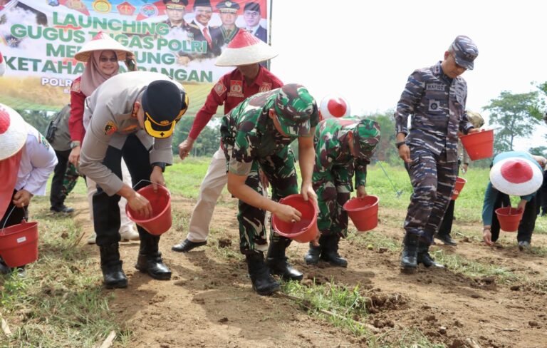 Polresta Banyuwangi Gelorakan Swasembada Pangan Sukseskan Asta Cita