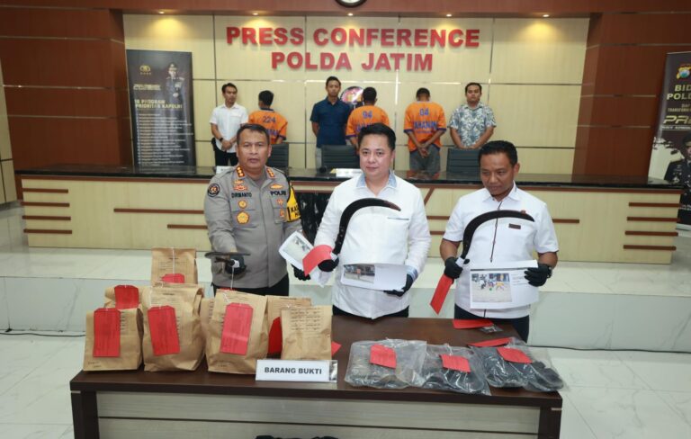 Polda Jatim Amankan 3 Tersangka Pastikan Motif Carok di Sampang Tidak Terkait Pilkada
