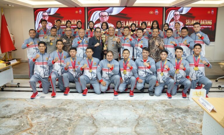 Catatan Emas Tim Taekwondo Garbha Presisi, Jadi Juara umum 2 di Asian Police Championship Open 2024