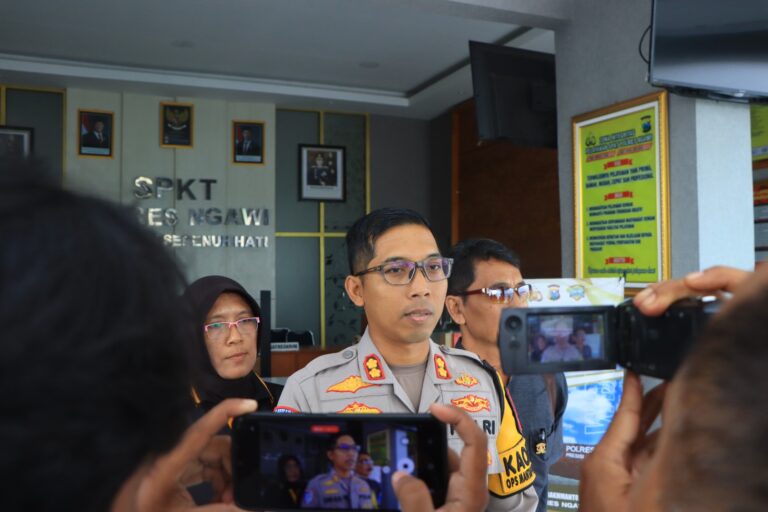 Polres Ngawi Ungkap Kasus Perjudian Balap Liar, 9 orang Diamankan