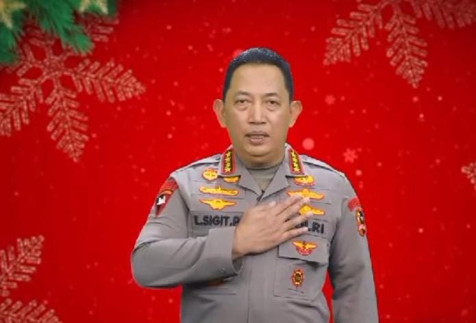 Ucapkan Selamat Natal, Kapolri: Mari Genggam Erat Persatuan dan Kesatuan