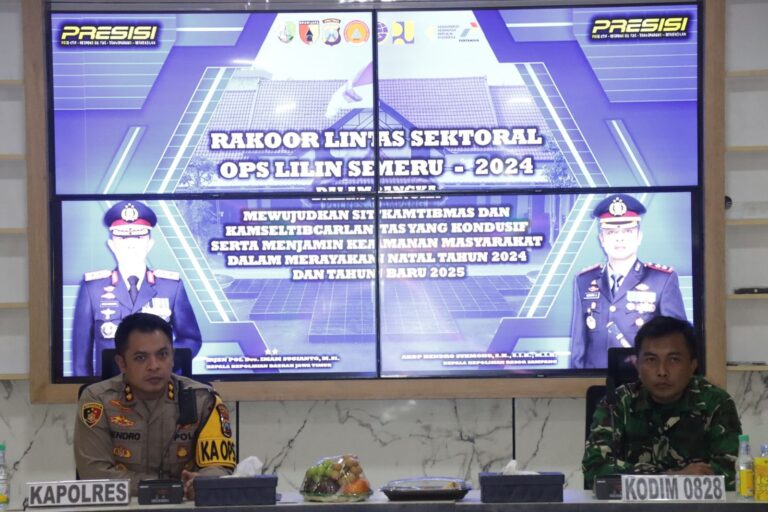 Polres Sampang Terjunkan 290 Personel Gabungan Amankan Libur Natal dan Pergantian Tahun Baru 2025