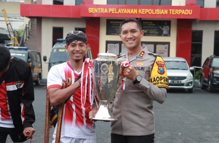 Peduli dan Support Atlet Persaid, Kapolres Jember Dinobatkan Sebagai Bapak Asuh Disabilitas