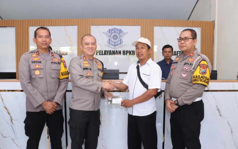 Kapolres Blitar Resmikan Ruang Pelayanan BPKB, Wujudkan Layanan Prima untuk Masyarakat