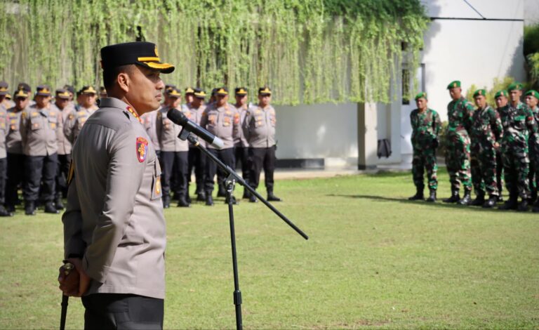 Polresta Banyuwangi Siagakan Ratusan Personel Gabungan, Amankan Rekapitulasi Hitung Suara Pilkada 2024