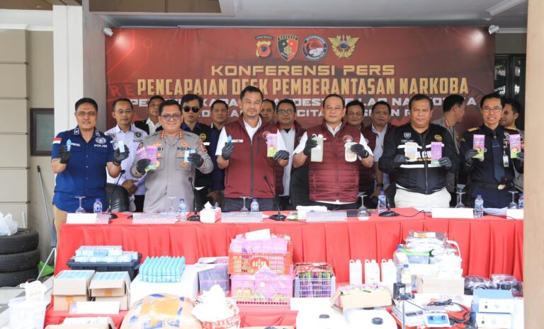 Bareskrim Polri Ungkap Jaringan Narkoba Internasional, Selamatkan 9 Juta Jiwa