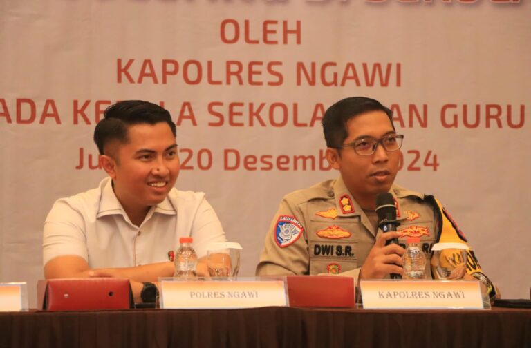 Polres Ngawi Sosialisasikan Stop Bullying di Lingkungan Sekolah