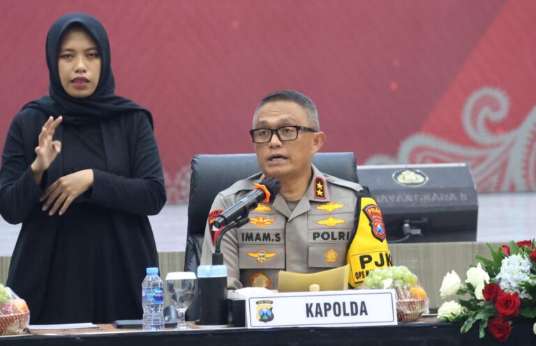 Refleksi Akhir Tahun 2024, Polda Jatim Komitmen Wujudkan Kamtibmas Kondusif dan Berantas Perjudian