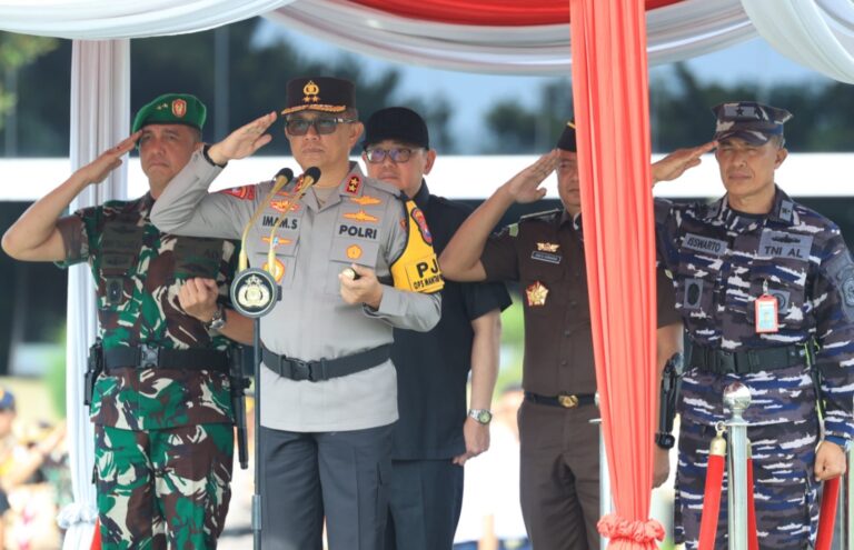 Kapolda Jatim Pimpin Apel Gelar Pasukan Operasi Terpusat Lilin Semeru 2024