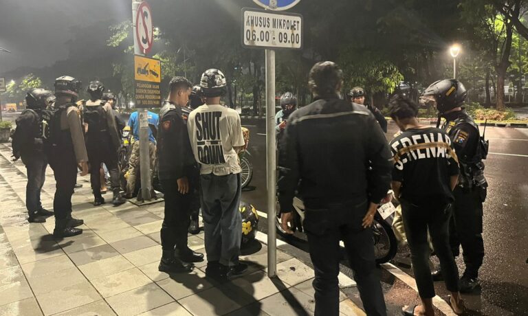 Polrestabes Surabaya Amankan 5 Pemuda Diduga Pesilat yang Konvoi