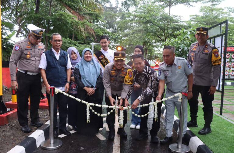 Polres Blitar Bangun Taman Lalu Lintas, Sarana Edukasi Masyarakat Tertib Lalin