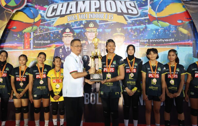 Kejurprov Bola Voli U -15 se Jatim di GOR Delta Selesai Digelar, Berikut Pemenangnya