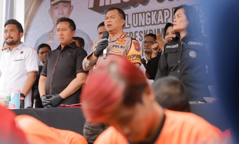 Polrestabes Surabaya Berhasil Tangkap 32 Pelaku Curanmor di 62 TKP dalam Sebulan