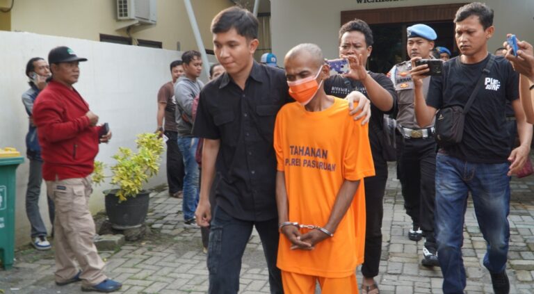 Polres Pasuruan Berhasil Amankan Tersangka Pembunuhan Tukang Las di Purwosari