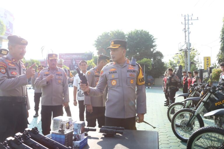 Jelang Ramadhan Polresta Banyuwangi Luncurkan Tim Patroli Samapta Presisi