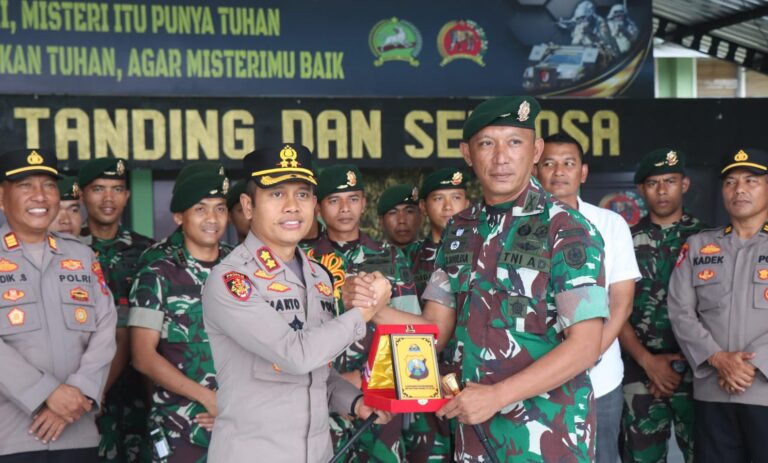 Soliditas TNI Polri di Bondowoso, Siap Wujudkan Kondusifitas Pasca Pelantikan Kepala Daerah