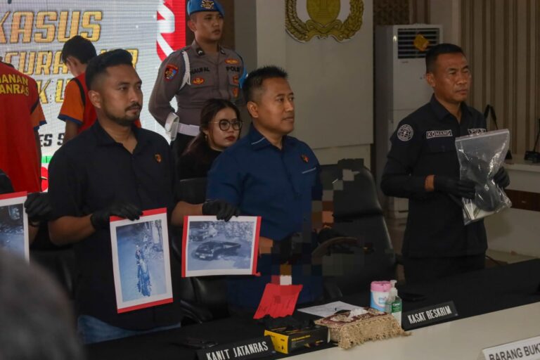Polrestabes Surabaya Amankan 3 Terduga Pelaku Pengeroyokan di SPBU Banjar Sugihan