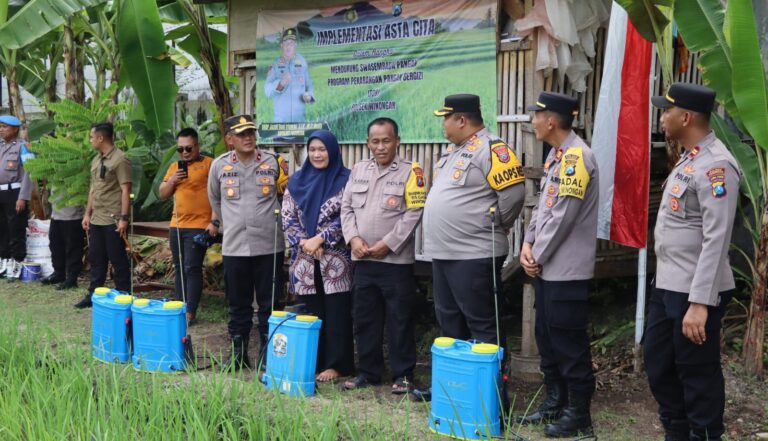 Camat Winongan Apresiasi Polres Pasuruan Aktif Gelorakan Swasembada Pangan