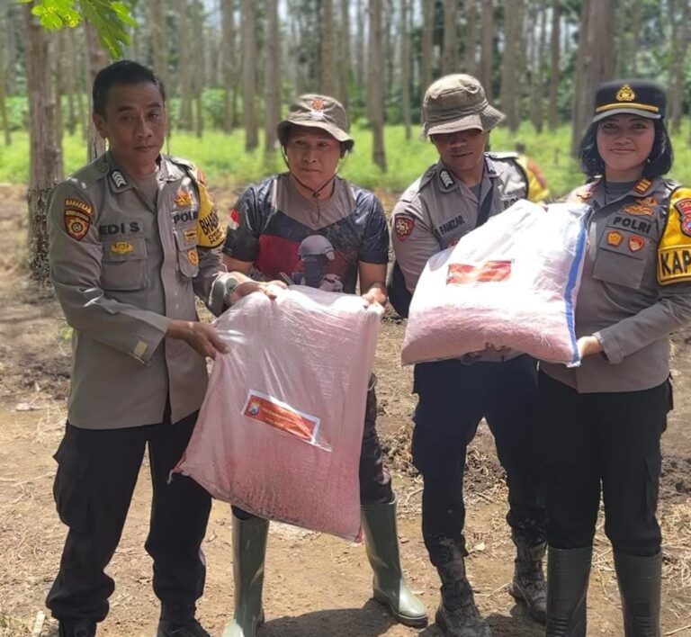 Ketua DPD HKTI Jatim Apresiasi Kapolsek Ambulu Polres Jember Sukseskan Program Ketahanan Pangan