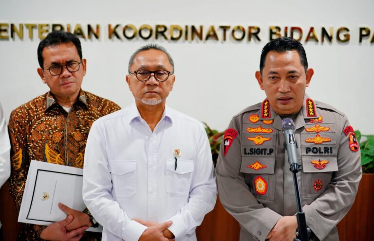 Kapolri Jamin Harga Pangan Sesuai HET Saat Ramadan