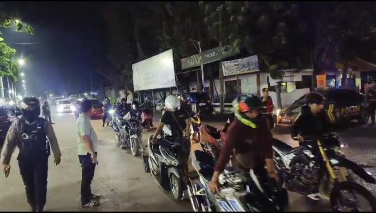 Polres Pasuruan Kota Amankan 14 Kendaraan Saat Patroli Skala Besar di Bulan Ramadhan
