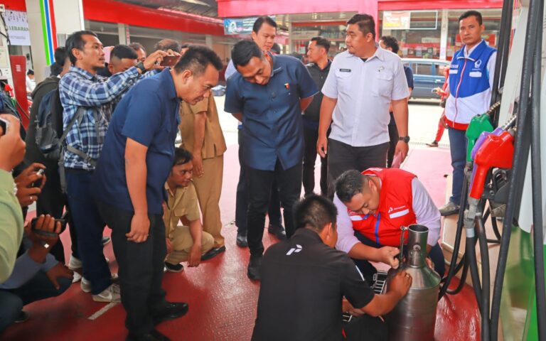 Polres Malang Sidak SPBU, Pastikan Stok BBM Aman Jelang Idul Fitri 1446H