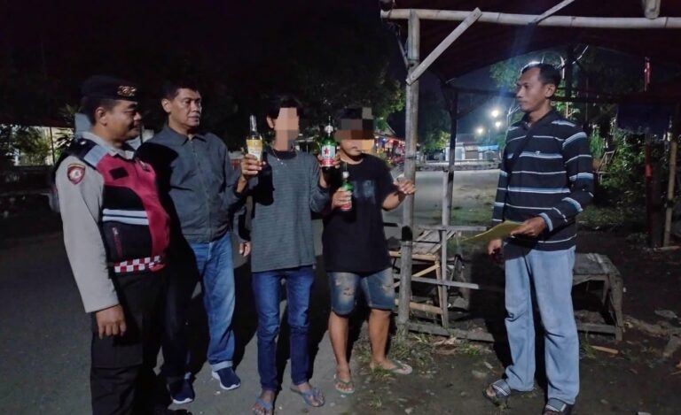 Polisi Amankan Dua Pemuda Mabuk Diduga Bikin Onar di Tulungagung