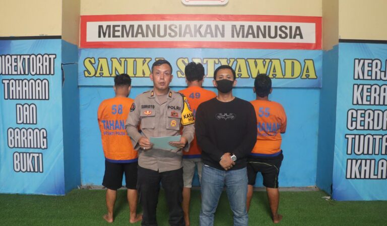 Polres Pelabuhan Tanjungperak Berhasil Amankan Terduga Pelaku Penusukan Warga Gresik di Surabaya