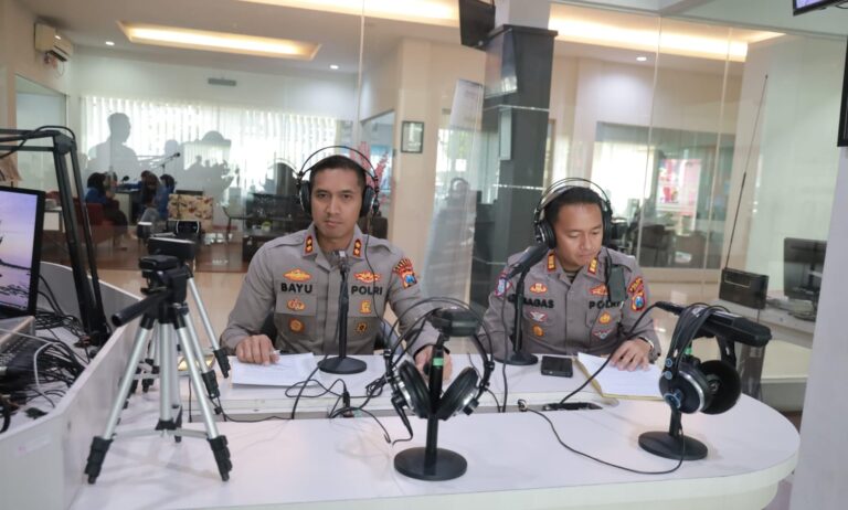Polres Jember Gandeng Media Sosialisasikan Call Center 110 untuk Mudik Aman