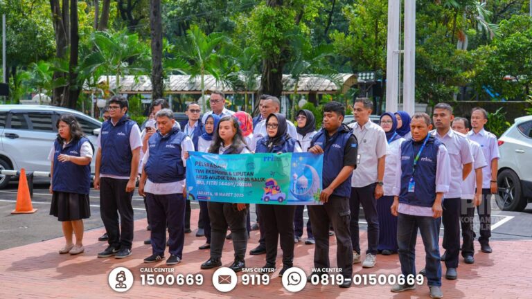 Kakorlantas Polri Melepas Tim Ekspedisi Mudik RRI 2025