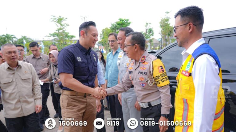 Menko AHY Apresiasi Korlantas Polri atas Kerja Keras Jaga Kelancaran Arus Mudik Lebaran 2025