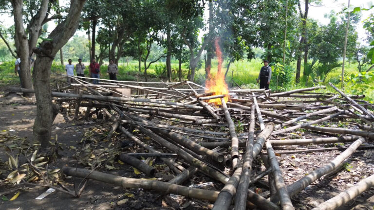 Patroli Drone, Polres Pasuruan Kota Berhasil Identifikasi dan Bongkar Lokasi Sabung Ayam