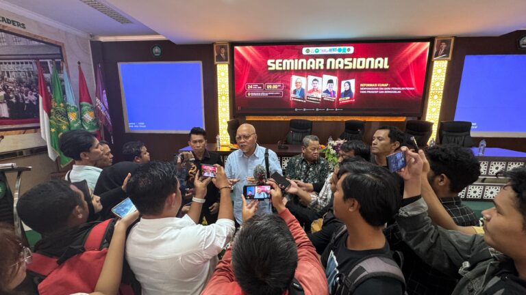 Semnas Reformasi KUHAP: Guru Besar UTM Tegaskan Pra-Ajudikasi Harus Koheren, Clear and Precise