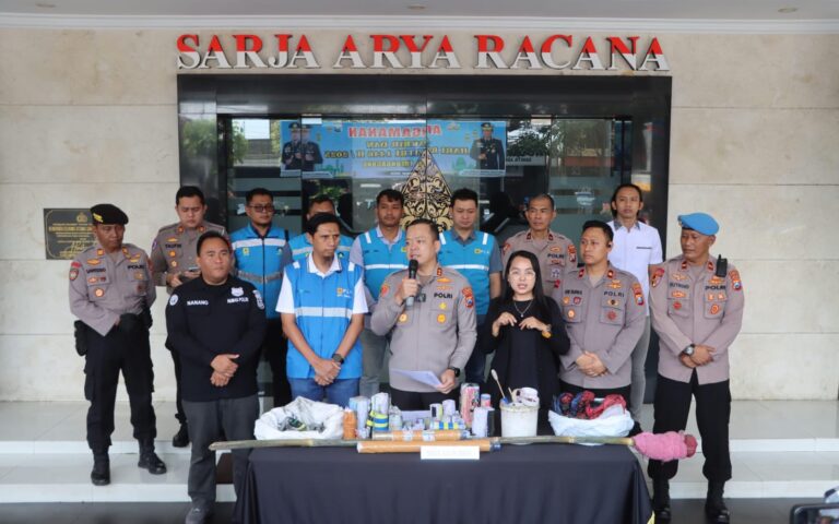 Polres Tulungagung Amankan 39 Balon Udara Selama Lebaran 2025