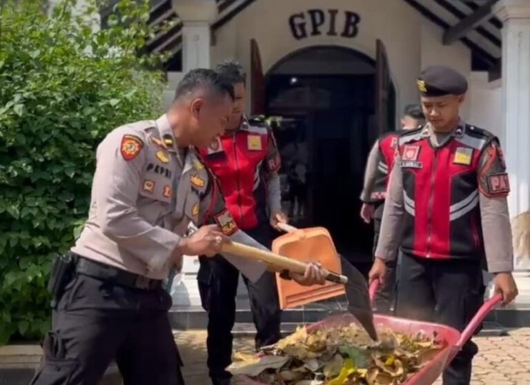 Patroli Dialogis dan Bakti Religi di Gereja, Polres Situbondo Beri Rasa Aman Jelang Perayaan Paskah