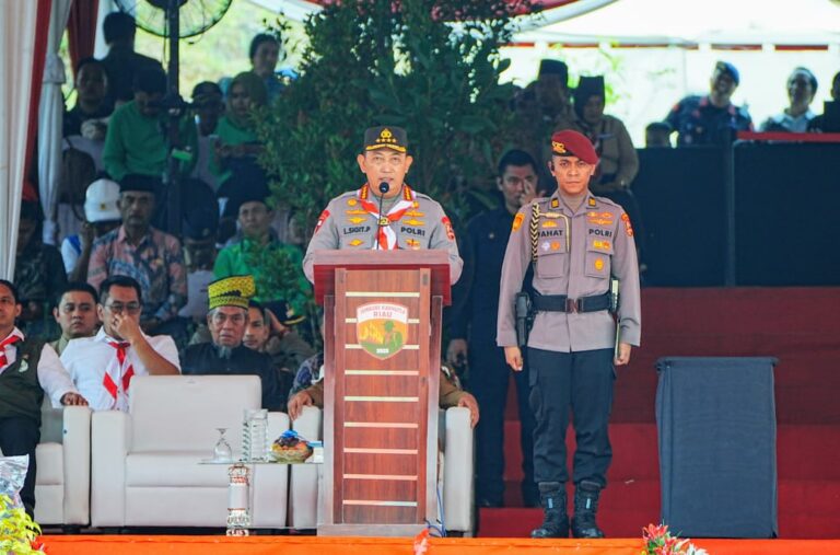 Kapolri Tekankan Pentingnya Edukasi Cegah Karhutla sejak dini saat buka Jambore Karhutla