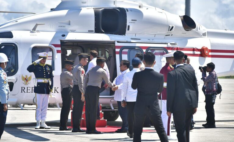 Helikopter AW 189 Polri Sukses Berikan Pelayanan Penerbangan Presiden RI dan Presiden Perancis