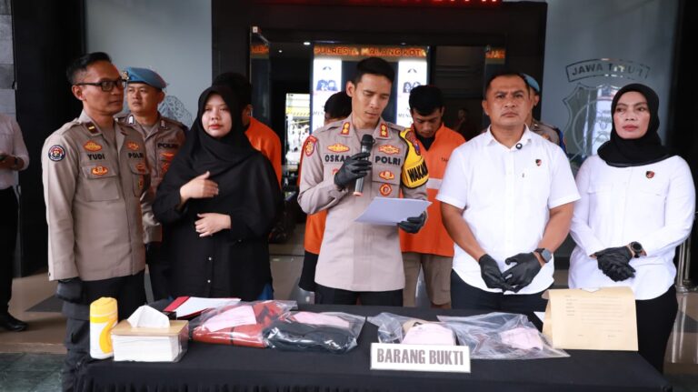 Polresta Malang Kota Ungkap Kasus Pengeroyokan di Kafe, Lima Pelaku Diamankan