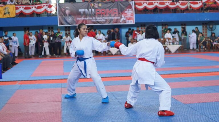 Polwan Polresta Sidoarjo Bripda Gaby, Ukir Prestasi di Piala Panglima Divisi Infanteri 2 Kostrad