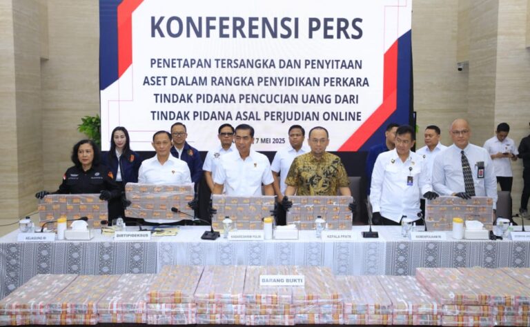 Polri Bongkar Jaringan Judi Online Rp530 Miliar, Dua Tersangka Dijerat UU TPPU