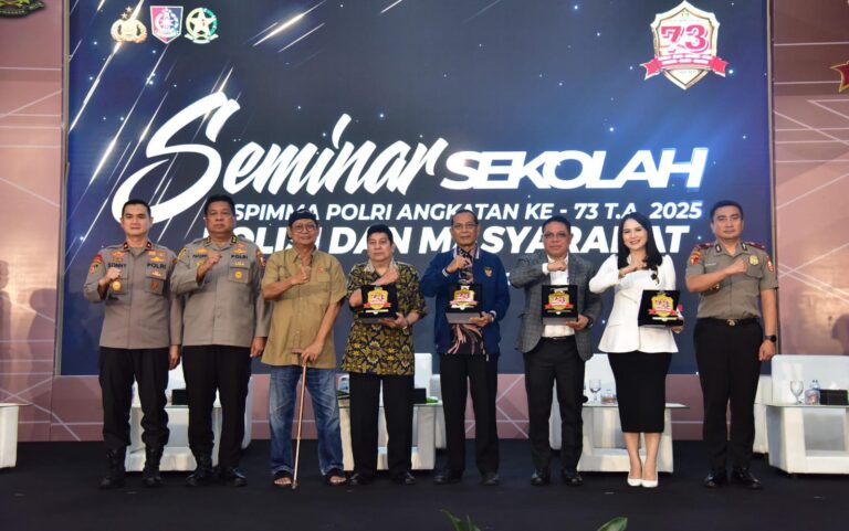 Seminar ‘Polisi dan Masyarakat’ Sespimma Lemdiklat Polri Angkatan 73 Raih Rekor MURI