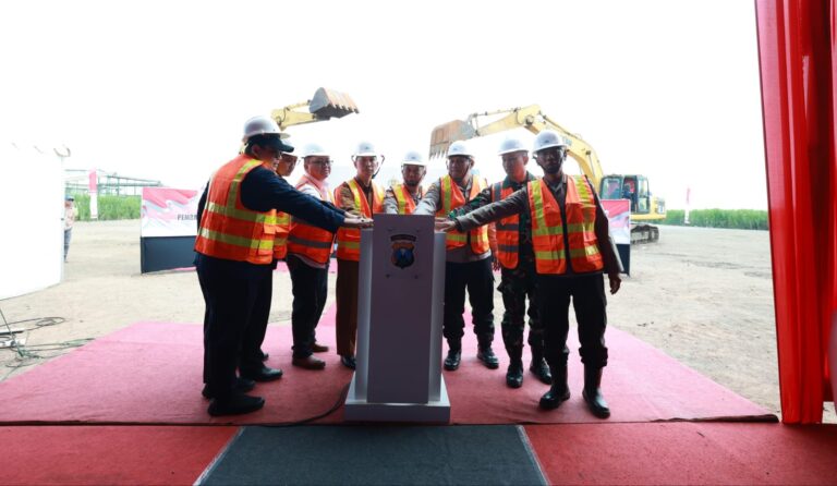 Polda Jatim Bangun Gudang Ketahanan Pangan Polri Kapasitas 1000 Ton di Mojokerto