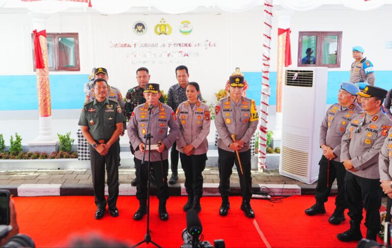 Kapolri Resmikan SPPG Polres Jembrana, Komitmen Sukseskan Program MBG